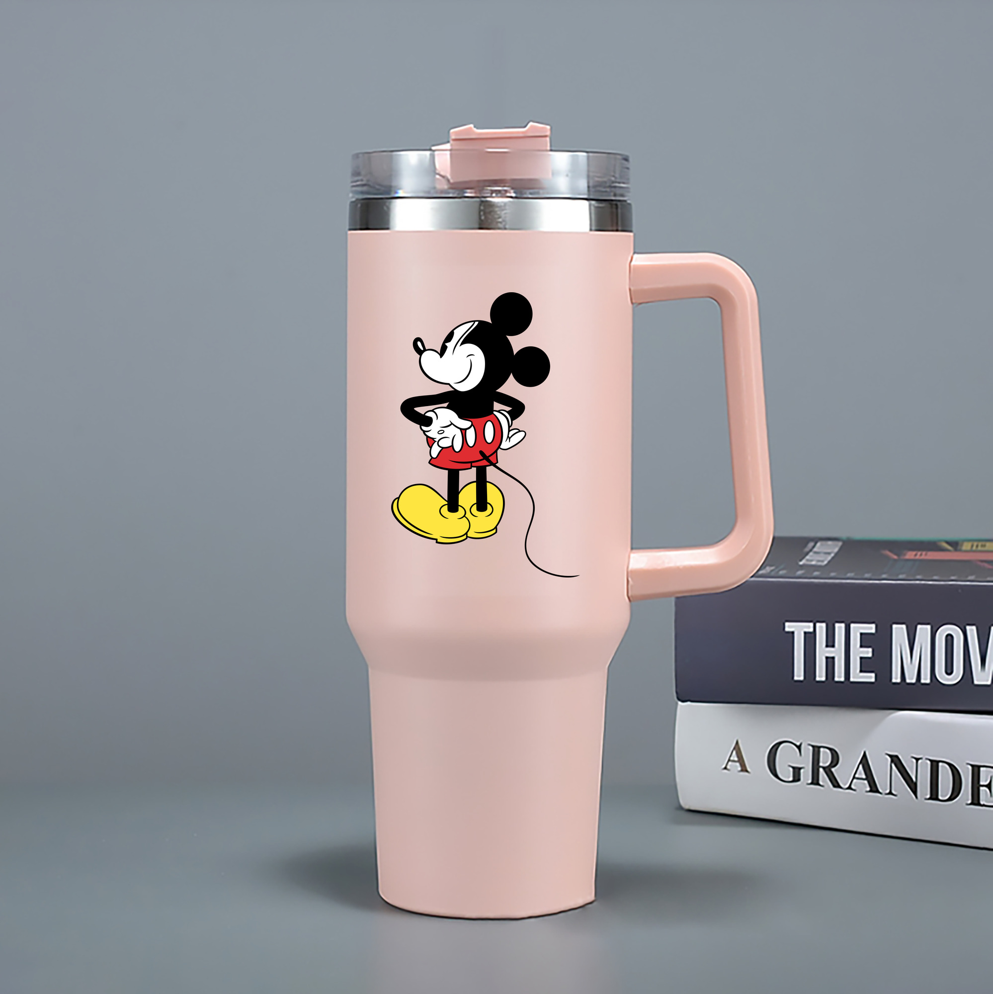 （画像用） ミッキーマウス Mickey Mouse 1200mL車用タンブラー（カラープリント）
